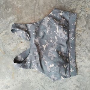 🤎💚 Lululemon Fast and Free Bra Green Camo 💚🤎